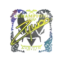 Sticker | ZywOo (Holo, Champion) | Austin 2025 image