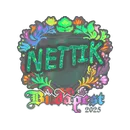 Sticker | nettik (Holo) | Budapest 2025 image