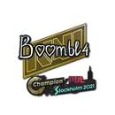 Sticker | Boombl4 | Stockholm 2021 image