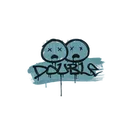 Sealed Graffiti | Double (Wire Blue) image