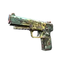 StatTrak™ Five-SeveN | Scrawl (Well-Worn) image