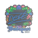 Sticker | NertZ (Embroidered) | Budapest 2025 image