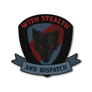 Sticker | Black Dog image