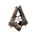 StatTrak™ Dual Berettas | Hideout (Minimal Wear) image