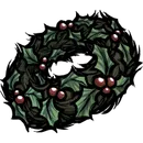 FLOWERHAT_HOLLY_WREATH image