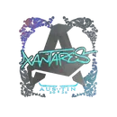 Sticker | XANTARES (Holo) | Austin 2025 image
