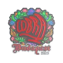 Sticker | cobra (Embroidered) | Budapest 2025 image