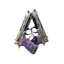 StatTrak™ Dual Berettas | Flora Carnivora (Well-Worn) image