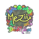 Sticker | mezii (Holo) | Budapest 2025 image